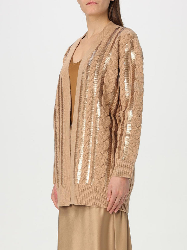 Max Mara Cardigan Woman Brown