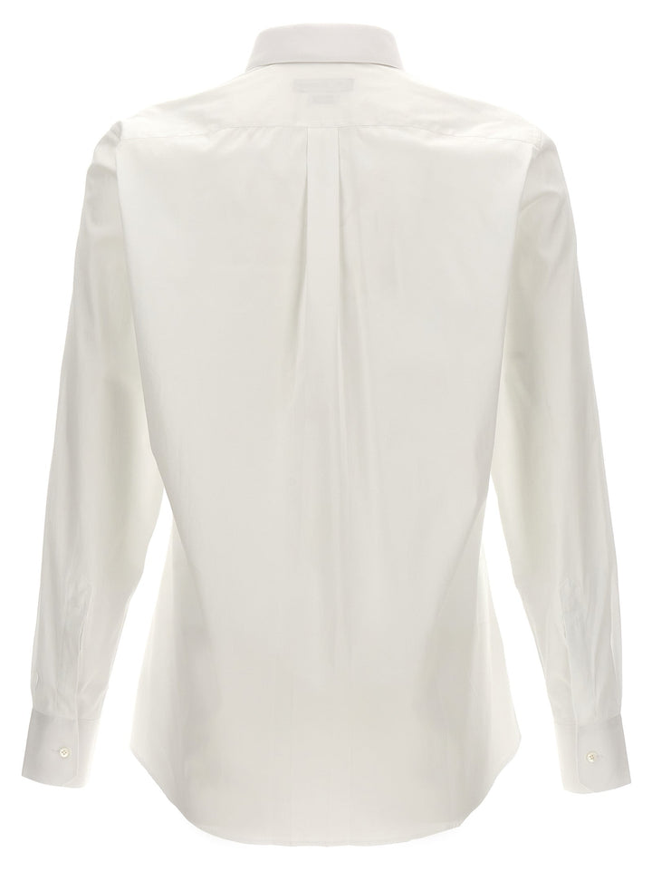 Dolce & Gabbana Men Logo Embroidery Shirt