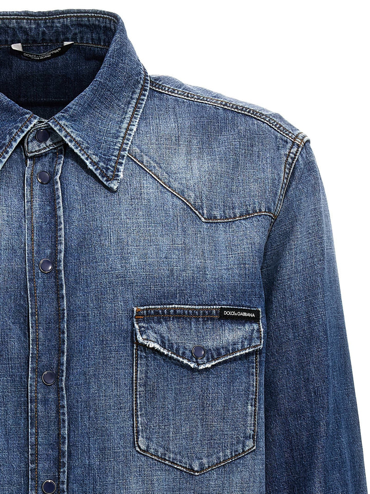 Dolce &amp; Gabbana Denim Shirt