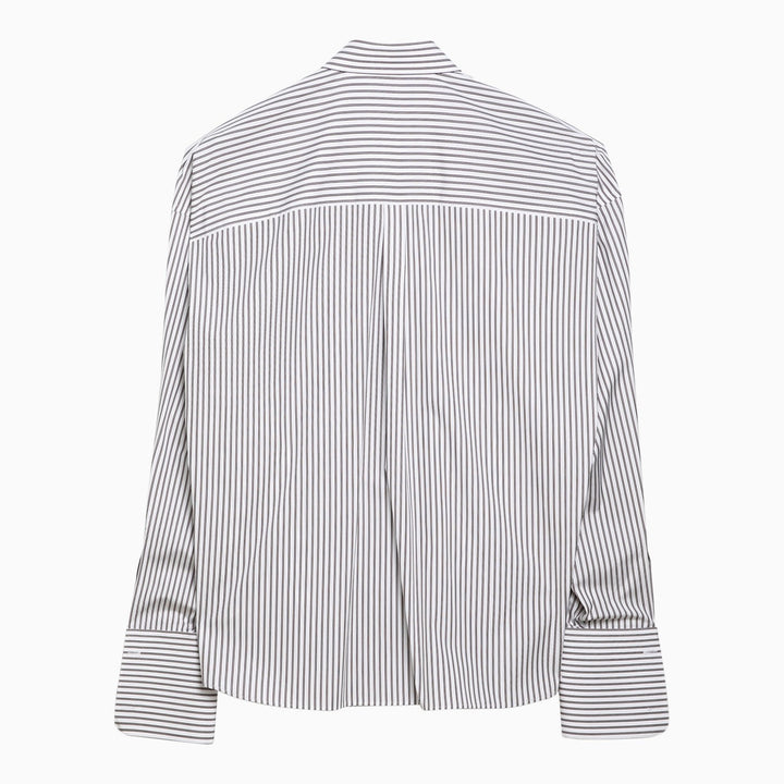 Dolce&amp;Gabbana Striped Over Shirt In Poplin
