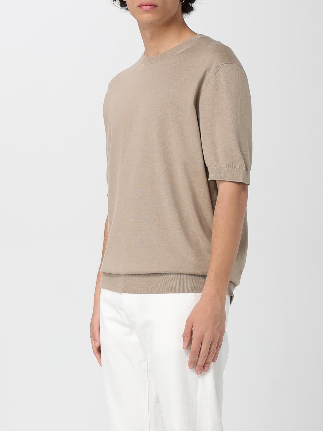 Zegna T-Shirt Men Beige