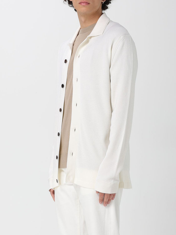 Zegna Cardigan Men Yellow Cream