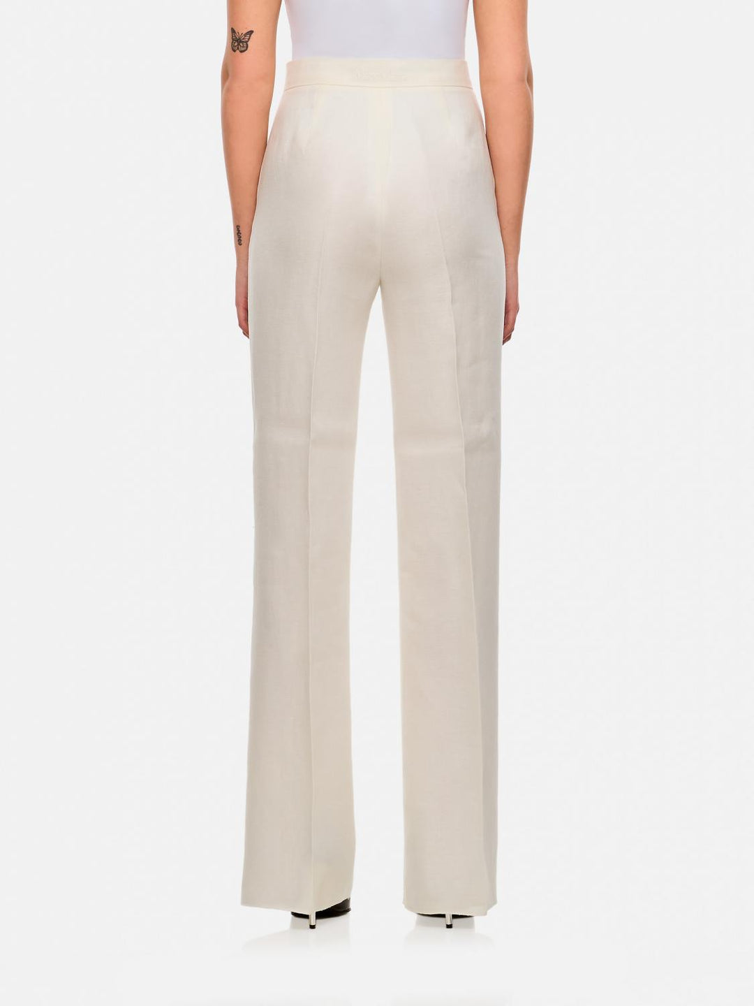 Max Mara Pants Woman White
