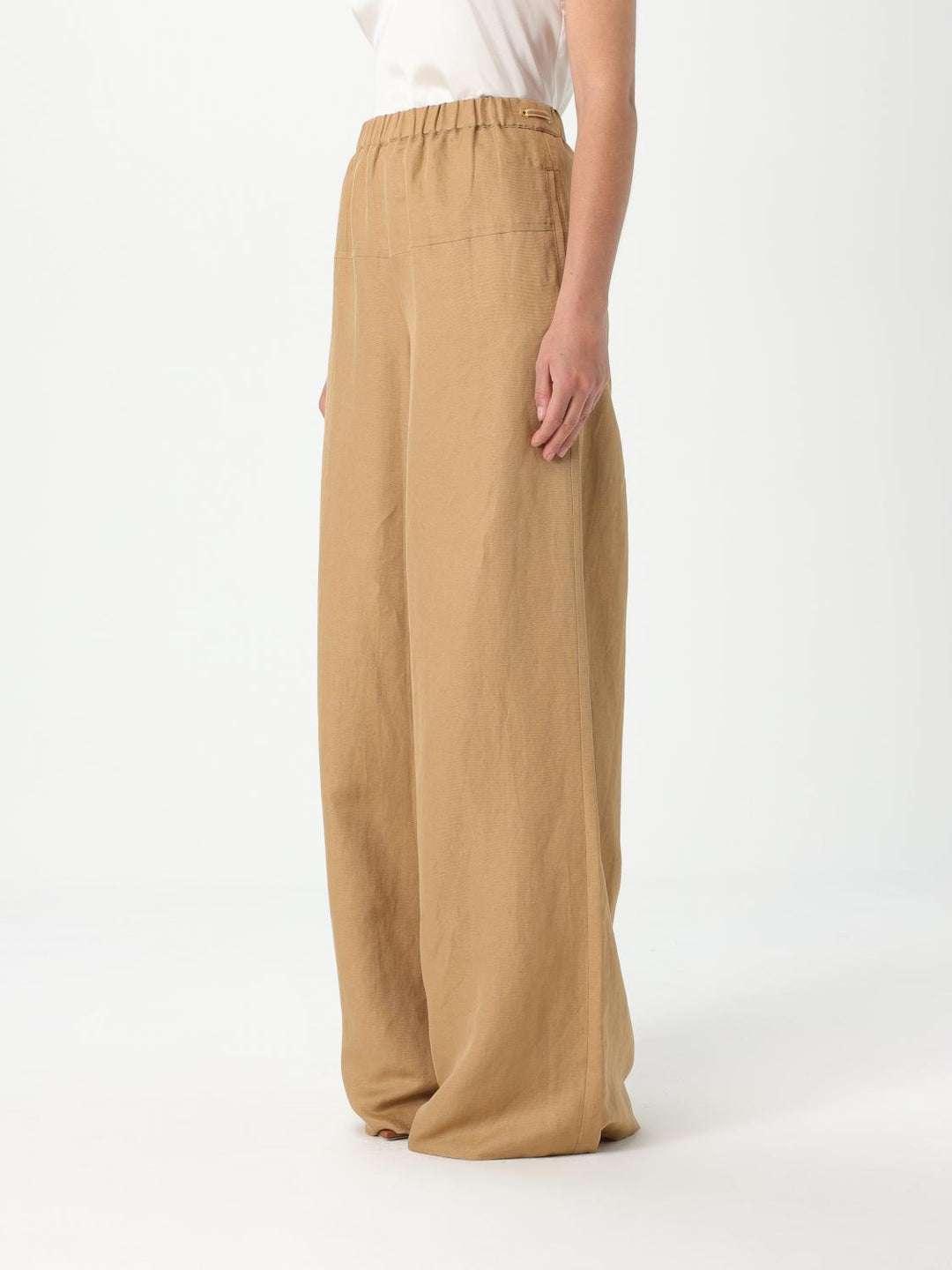 Max Mara Pants Woman Brown