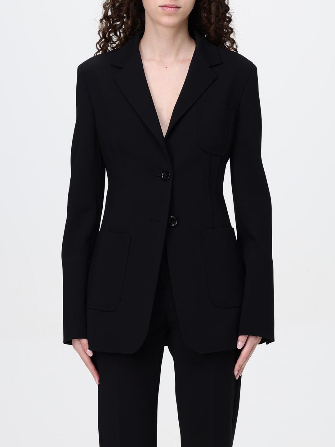 Max Mara Jacket Woman Black