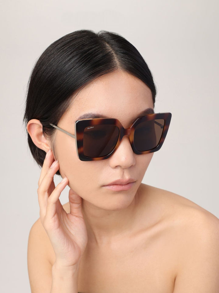 Max Mara Sunglasses Woman Brown