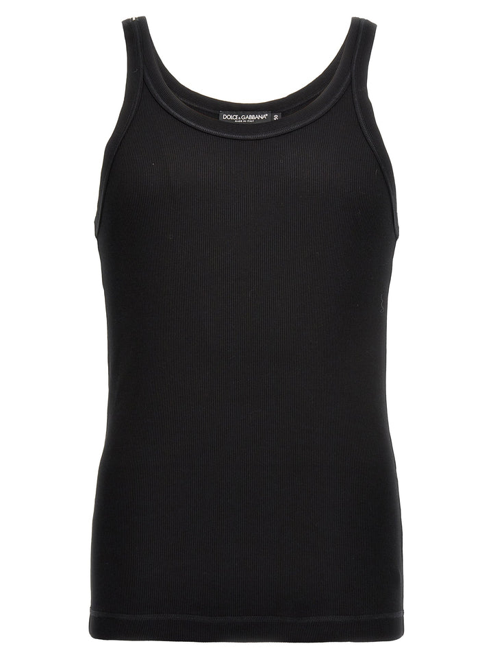 Dolce &amp; Gabbana Ribbed Tank Top