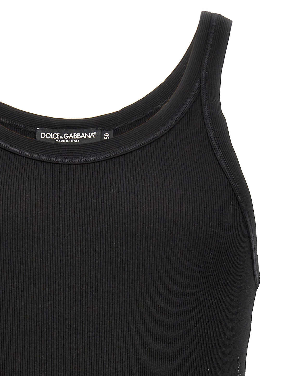 Dolce &amp; Gabbana Ribbed Tank Top