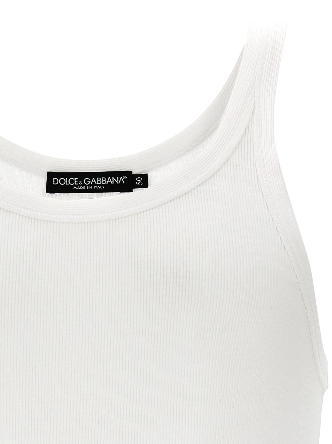 Dolce &amp; Gabbana Ribbed Tank Top