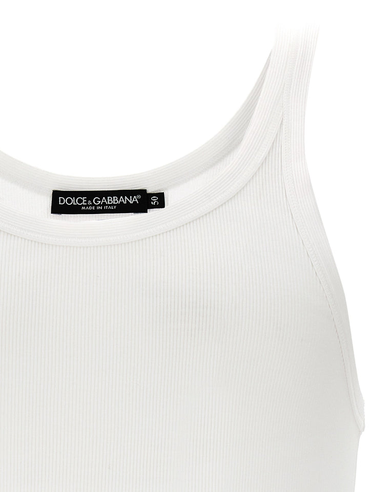 Dolce &amp; Gabbana Ribbed Tank Top