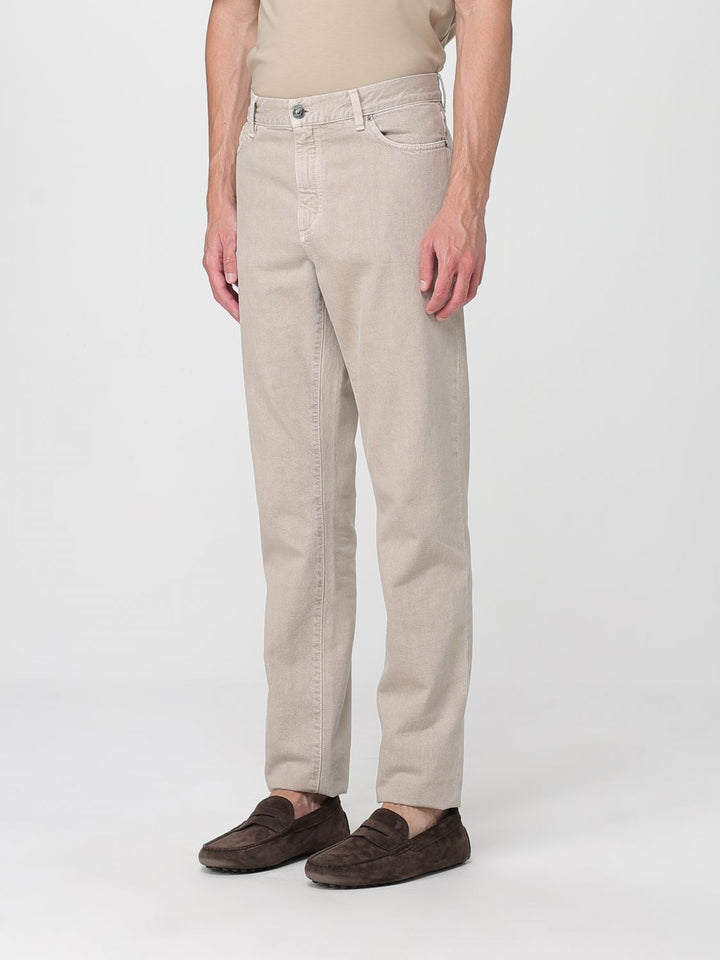 Zegna Jeans Men Beige