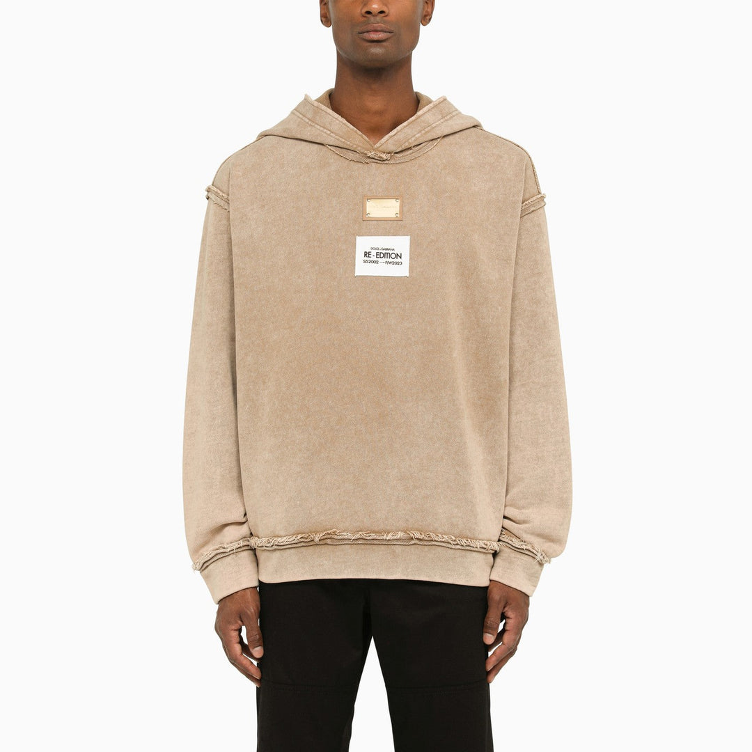 Dolce&amp;Gabbana Vintage Effect Re Edition Hoodie