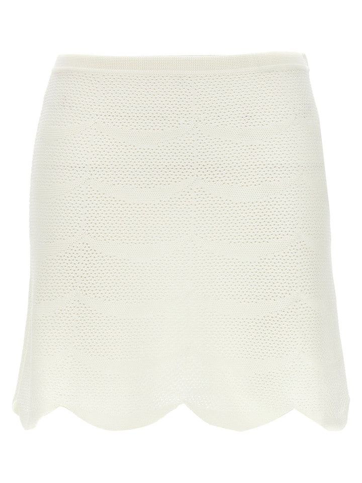 Tom Ford Women Crochet Mini Skirt
