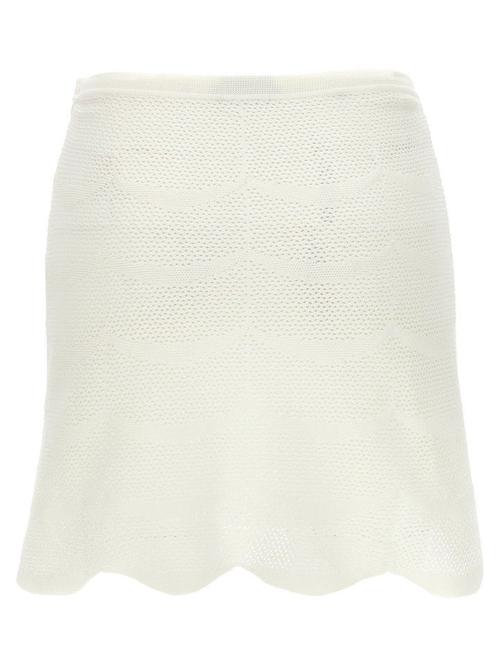 Tom Ford Women Crochet Mini Skirt