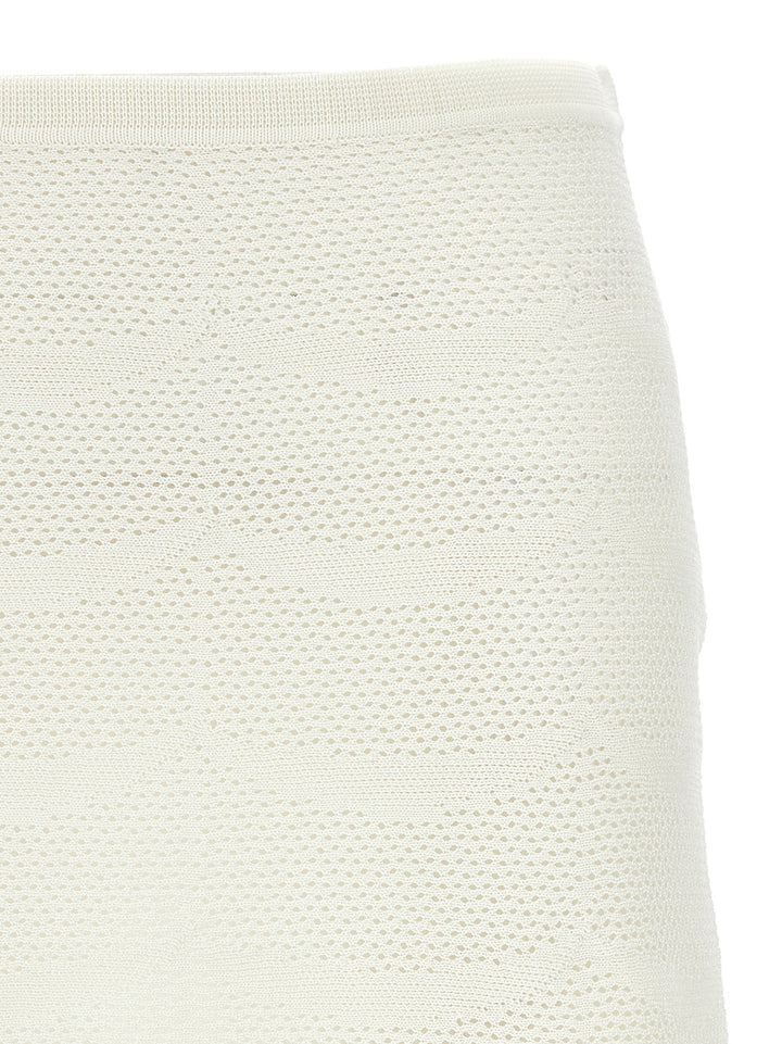 Tom Ford Women Crochet Mini Skirt