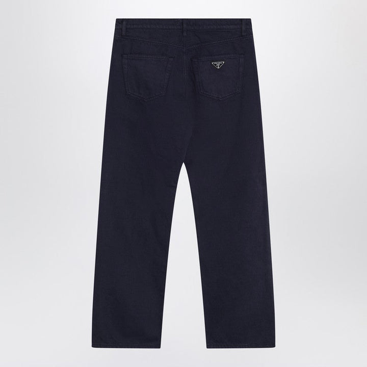 Prada Blue Straight Jeans Men