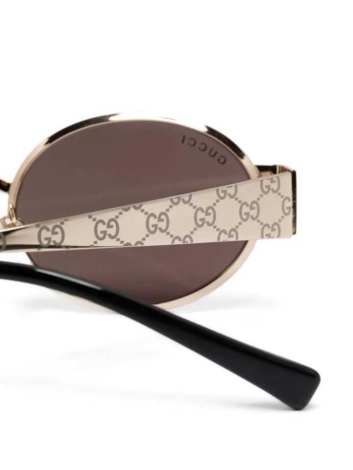 GUCCI Classic Metal Frame Sunglasses for Men