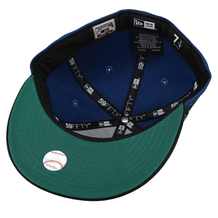 Brooklyn Dodgers Globe Collection 60th Anniversary Patch Fitted Hat