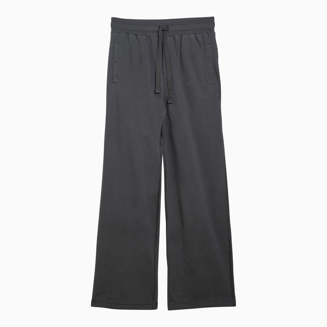 Dolce&amp;Gabbana Grey Jogging Trousers In Cotton