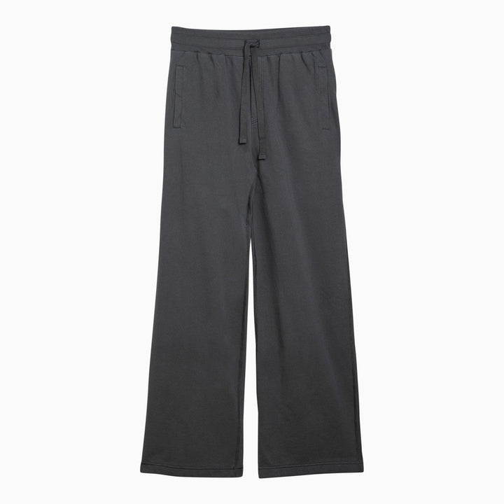 Dolce&amp;Gabbana Grey Jogging Trousers In Cotton