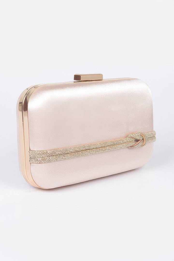 GRAMERCY Satin Frame Clutch | Luxury BYMANYC ® New York Style
