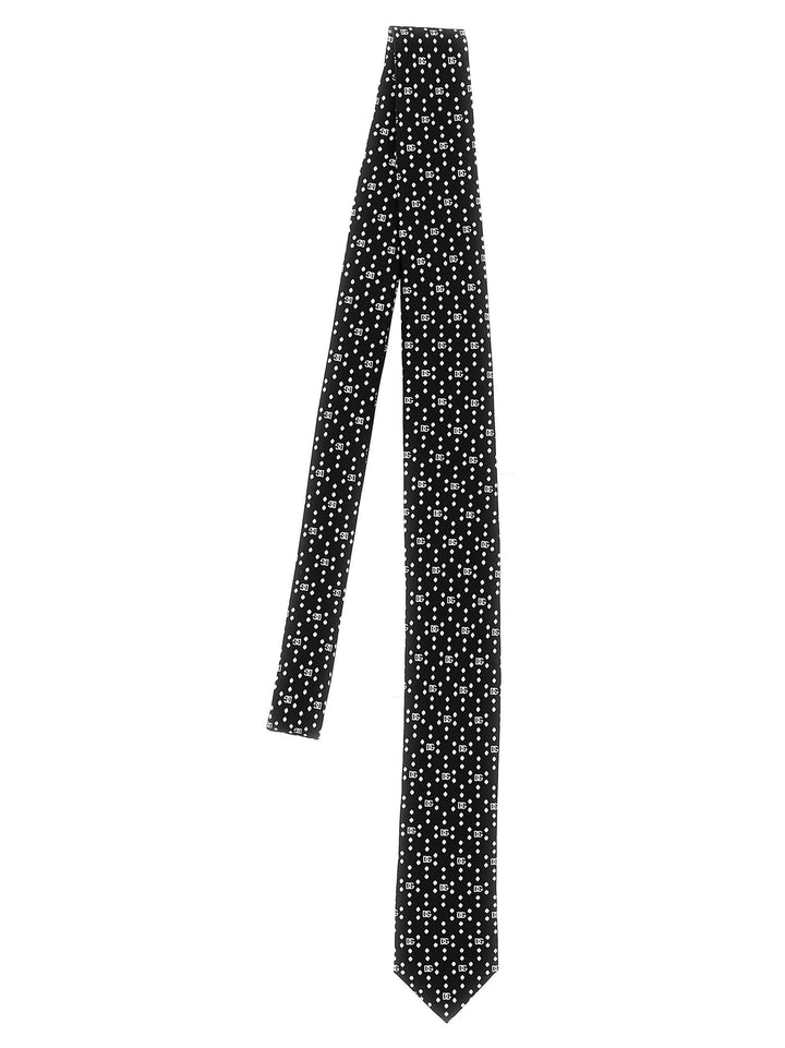 Dolce &amp; Gabbana Logo Print Tie
