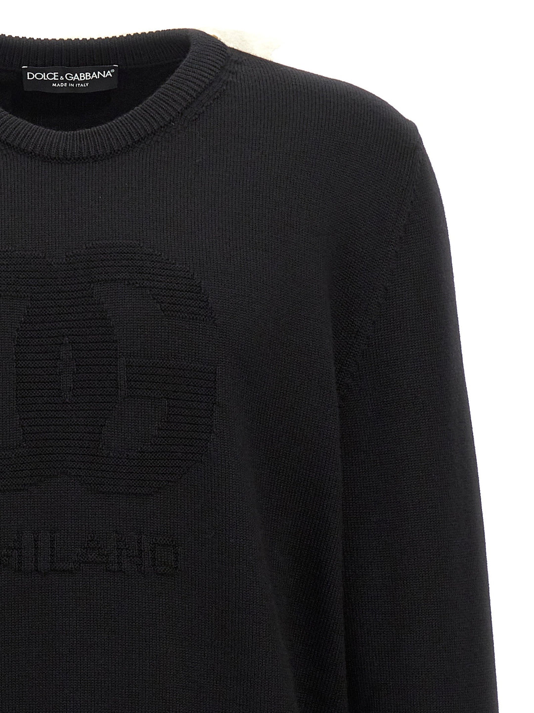 Dolce & Gabbana Men 'Dg' Intarsia Sweater
