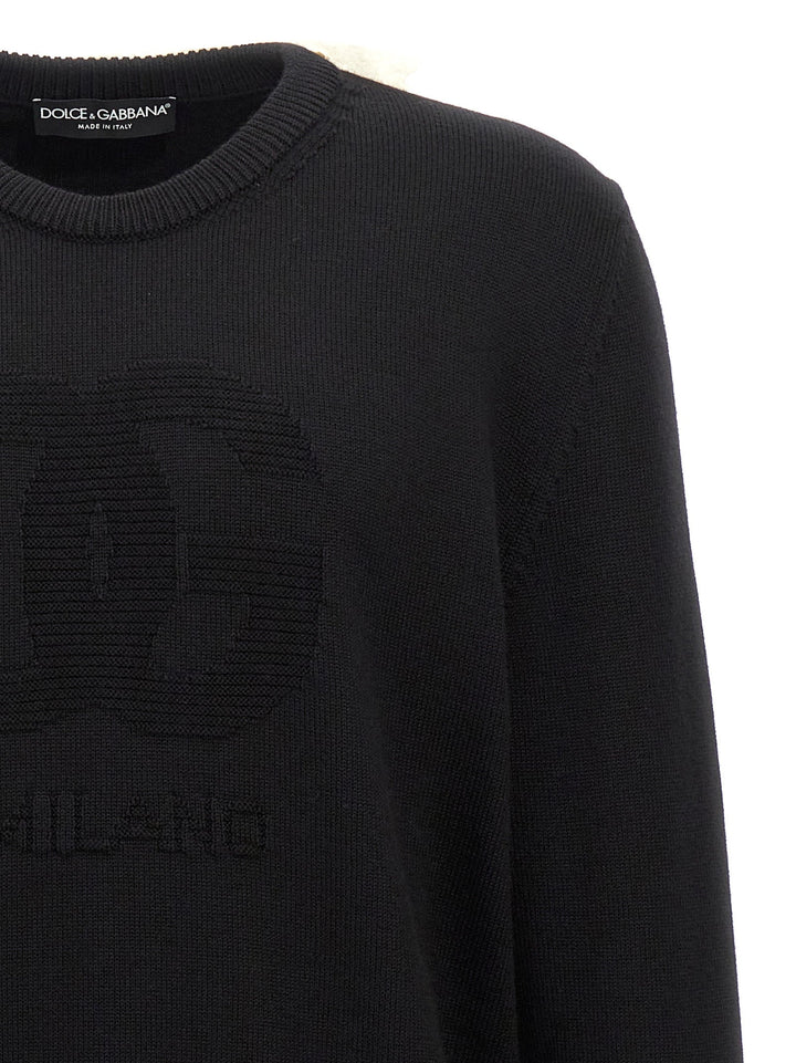Dolce & Gabbana Men 'Dg' Intarsia Sweater