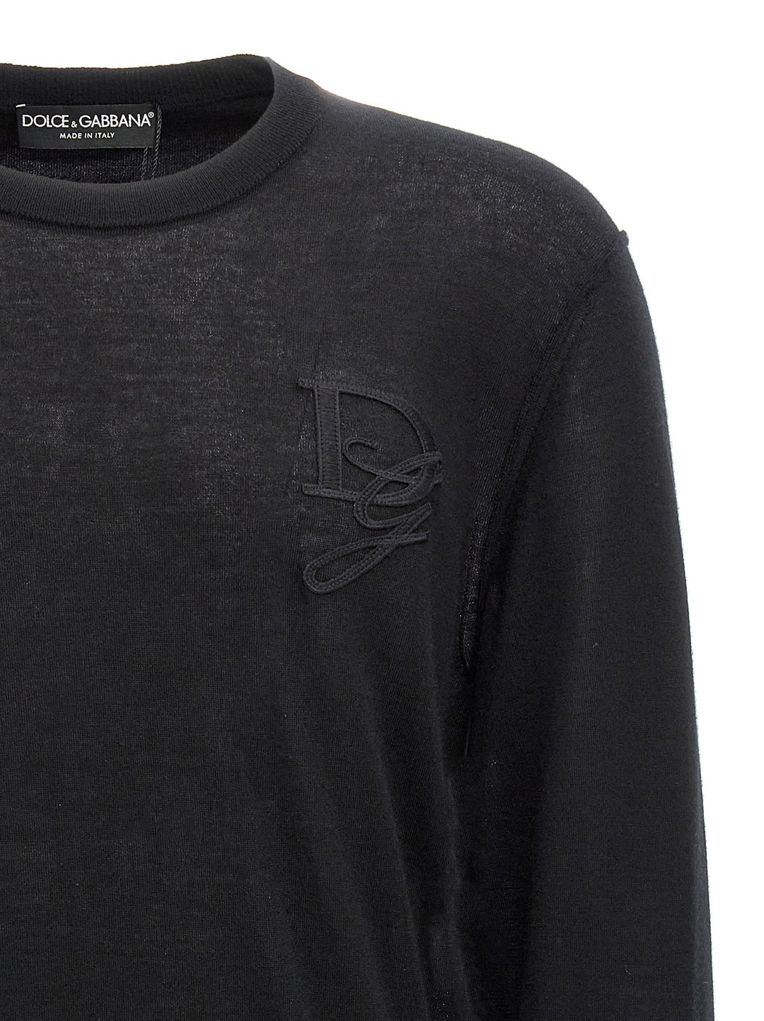 Dolce &amp; Gabbana Men Logo Embroidery Sweater