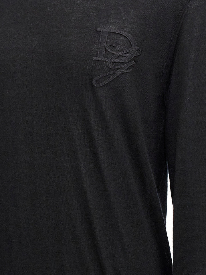 Dolce &amp; Gabbana Men Logo Embroidery Sweater