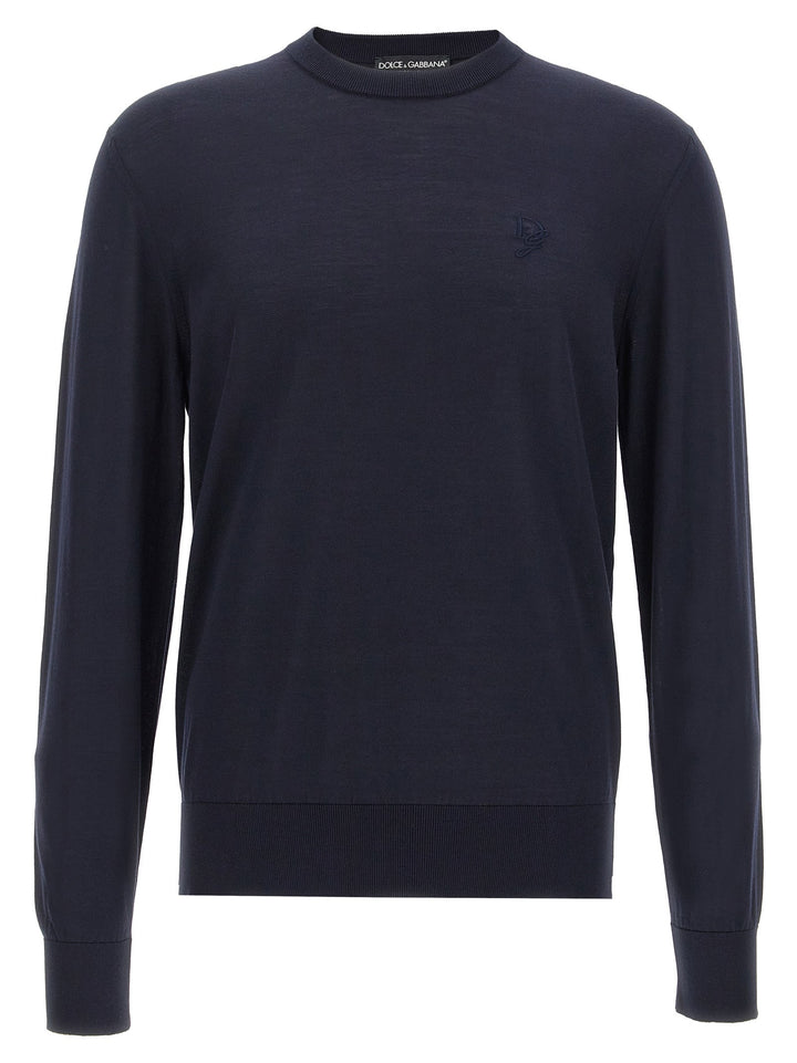 Dolce &amp; Gabbana Men Logo Embroidery Sweater