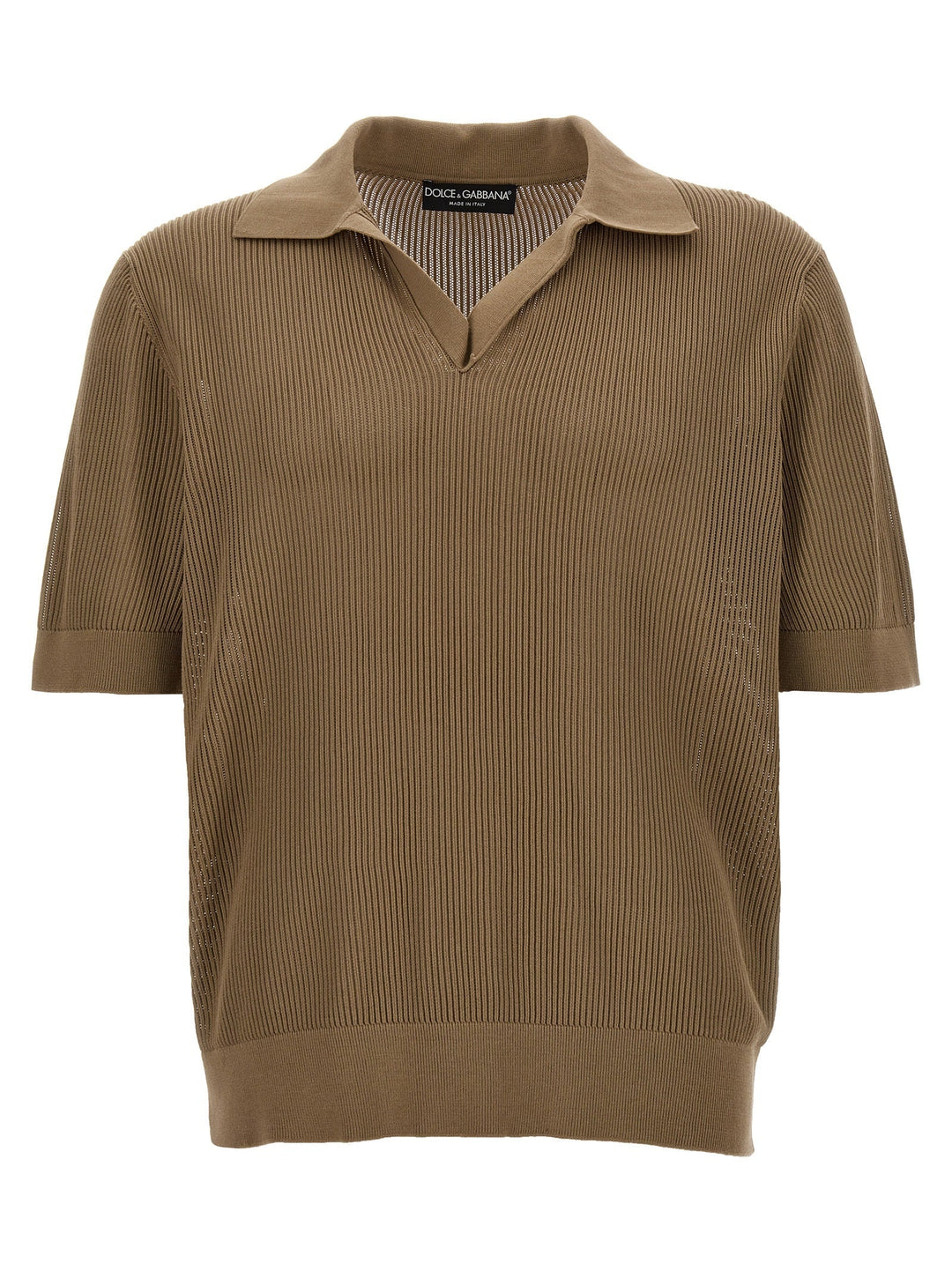 Dolce &amp; Gabbana Knitted Polo Shirt