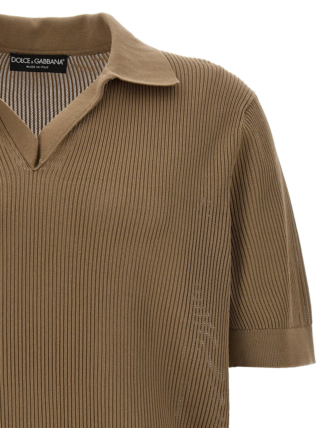 Dolce &amp; Gabbana Knitted Polo Shirt