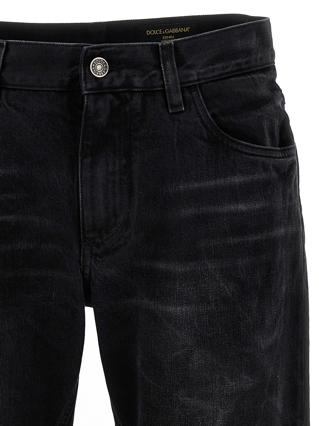 Dolce &amp; Gabbana Logo Plaque Jeans