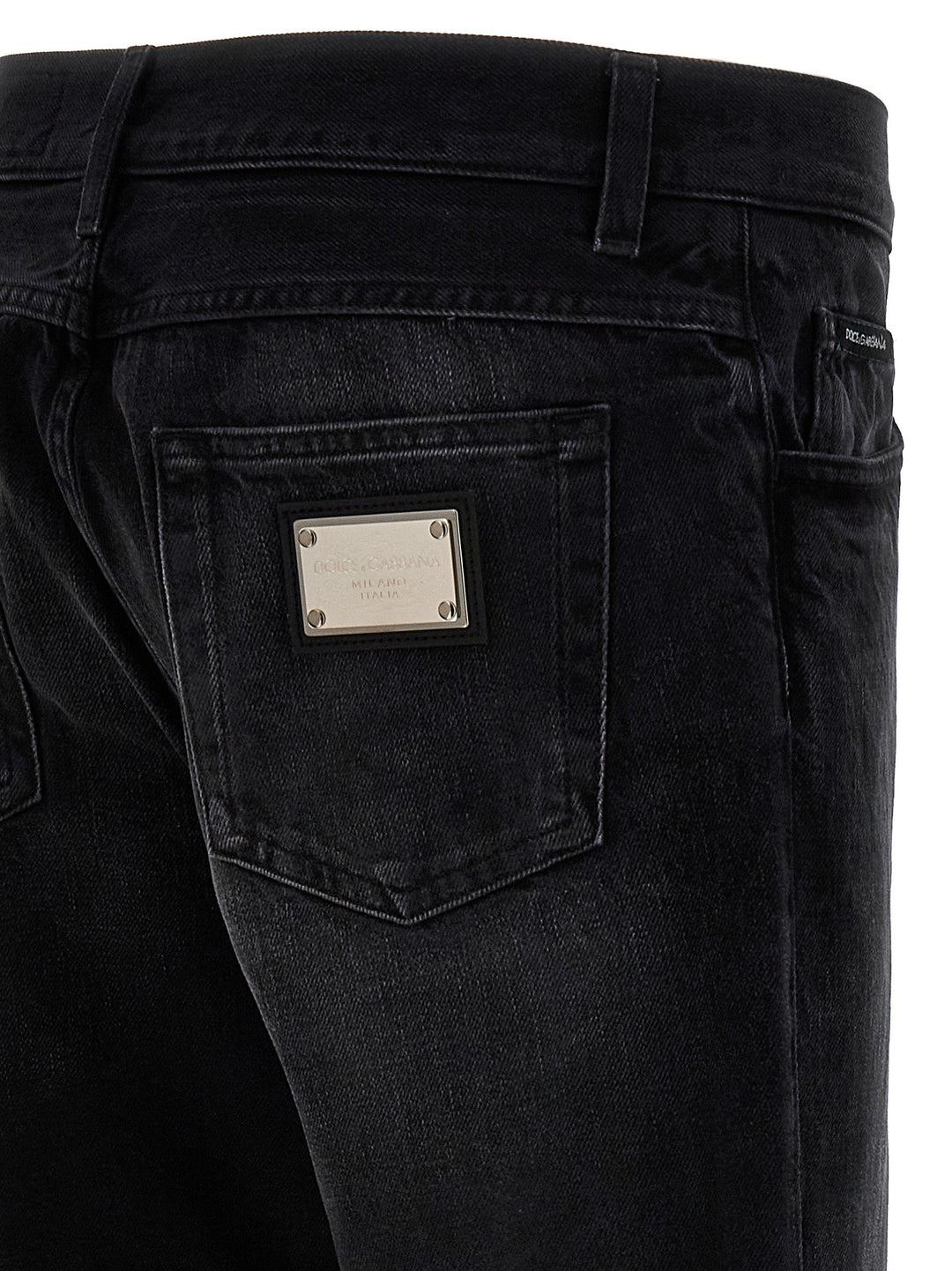 Dolce &amp; Gabbana Logo Plaque Jeans