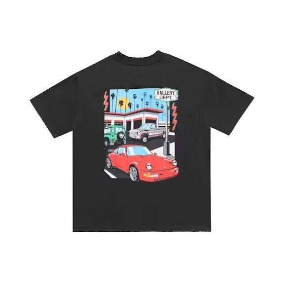 Gallery Dept. Drive Thru Boxy Fit T-shirt Black