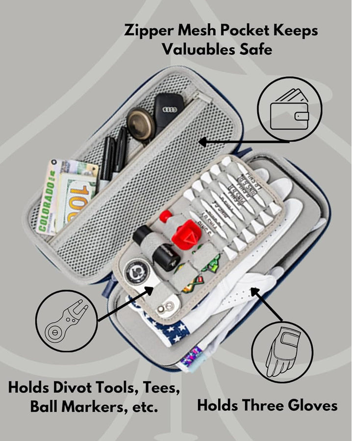 Glove &amp; Accessory Caddie - Black