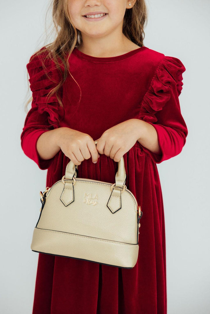 SALE Gold Metallic Girl&