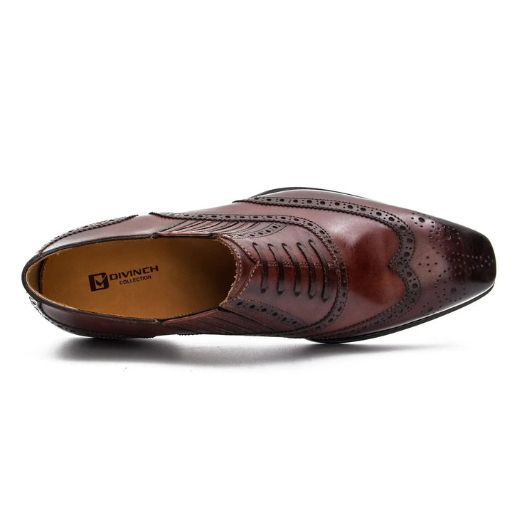 DV DIVINCH men’s shoes, handcrafted leather shoes, calfskin footwear, men’s designer shoes, leather dress shoes, brogue shoes, Derby shoes, Oxford shoes, monk strap shoes, Chelsea boots, lug sole footwear