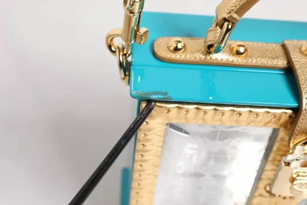 DOLCE & GABBANA exotic shoulder bag