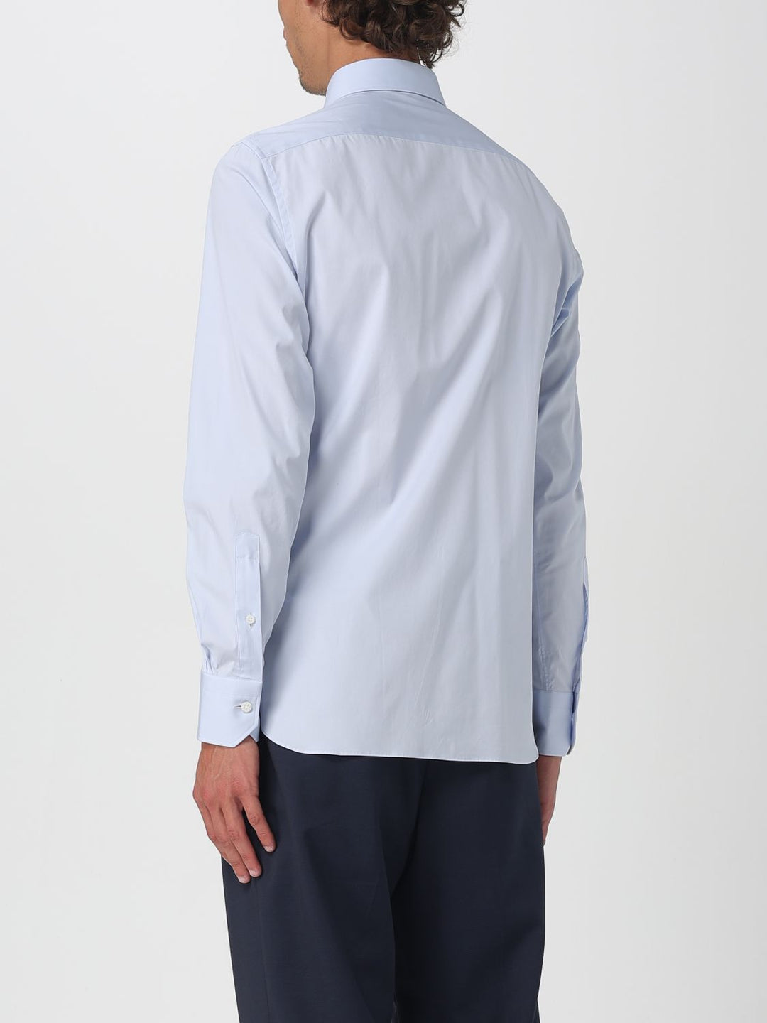 Zegna Shirt Men Blue