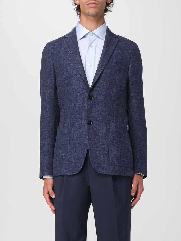 Zegna Blazer Men Blue