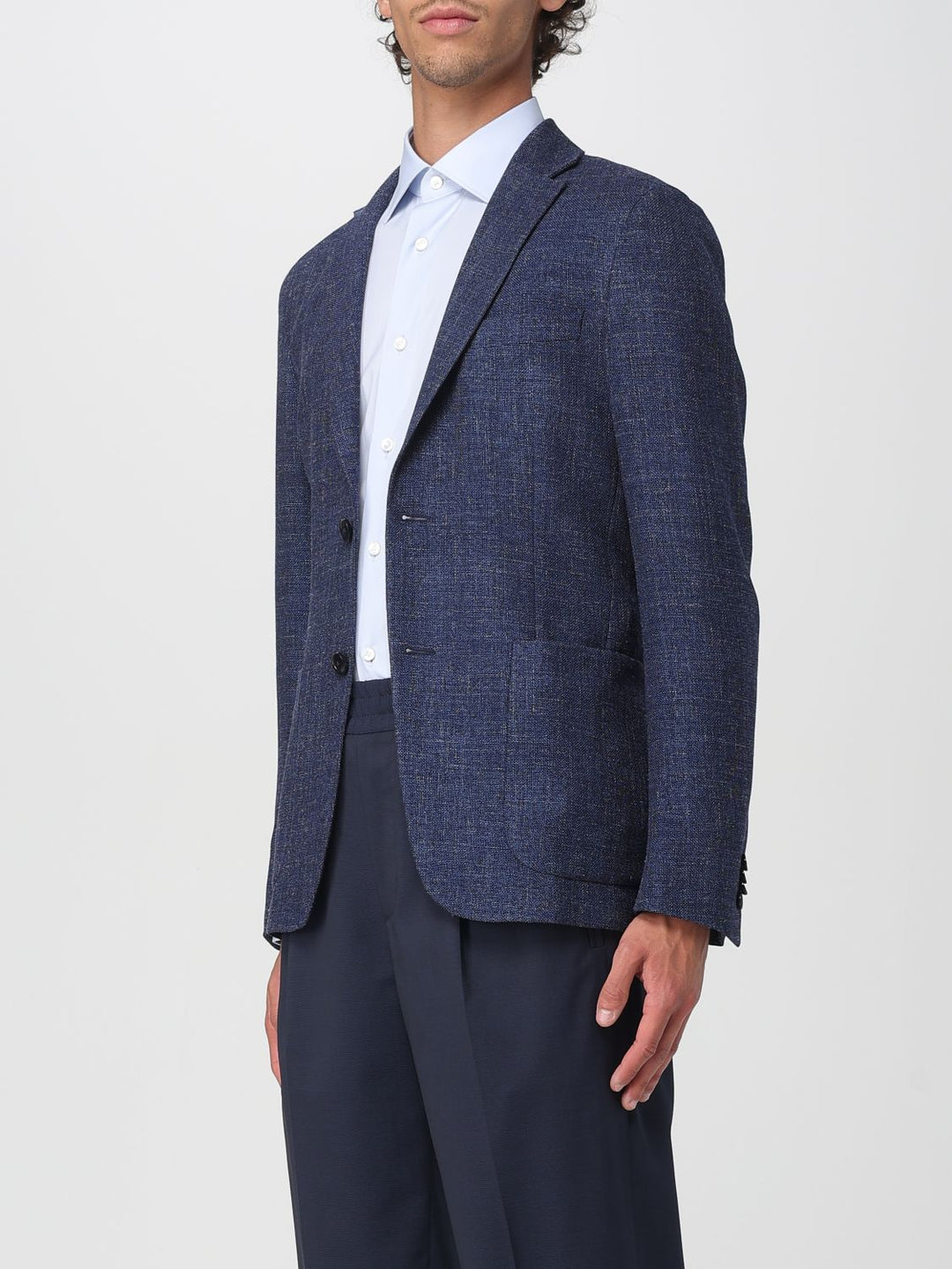 Zegna Blazer Men Blue