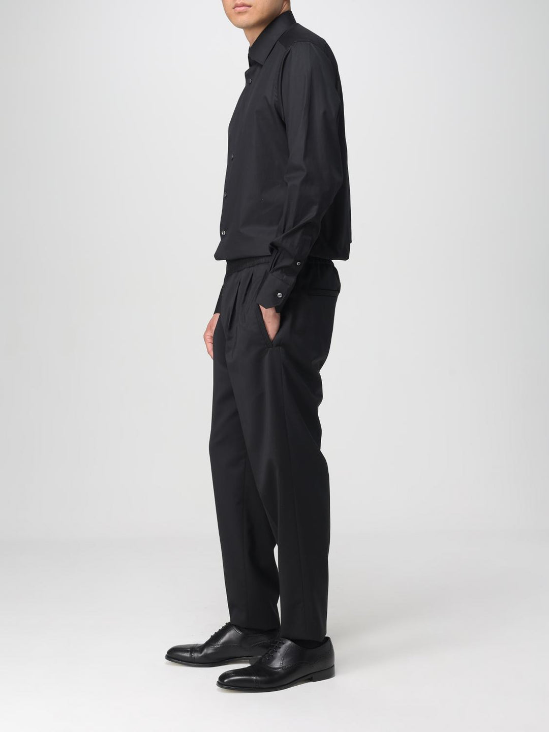 Zegna Shirt Men Black