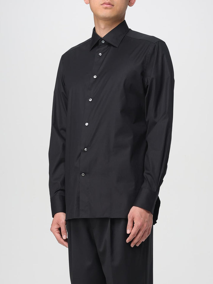 Zegna Shirt Men Black