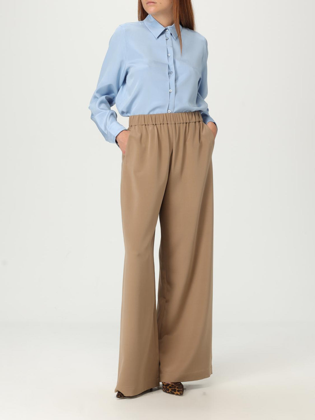 Max Mara Pants Woman Brown