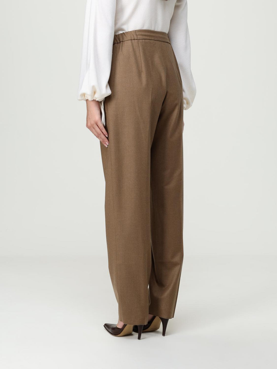 Max Mara Pants Woman Brown