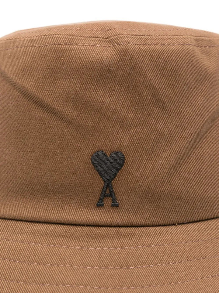 AMI PARIS Classic Cotton Hat for Men - FW25 Collection