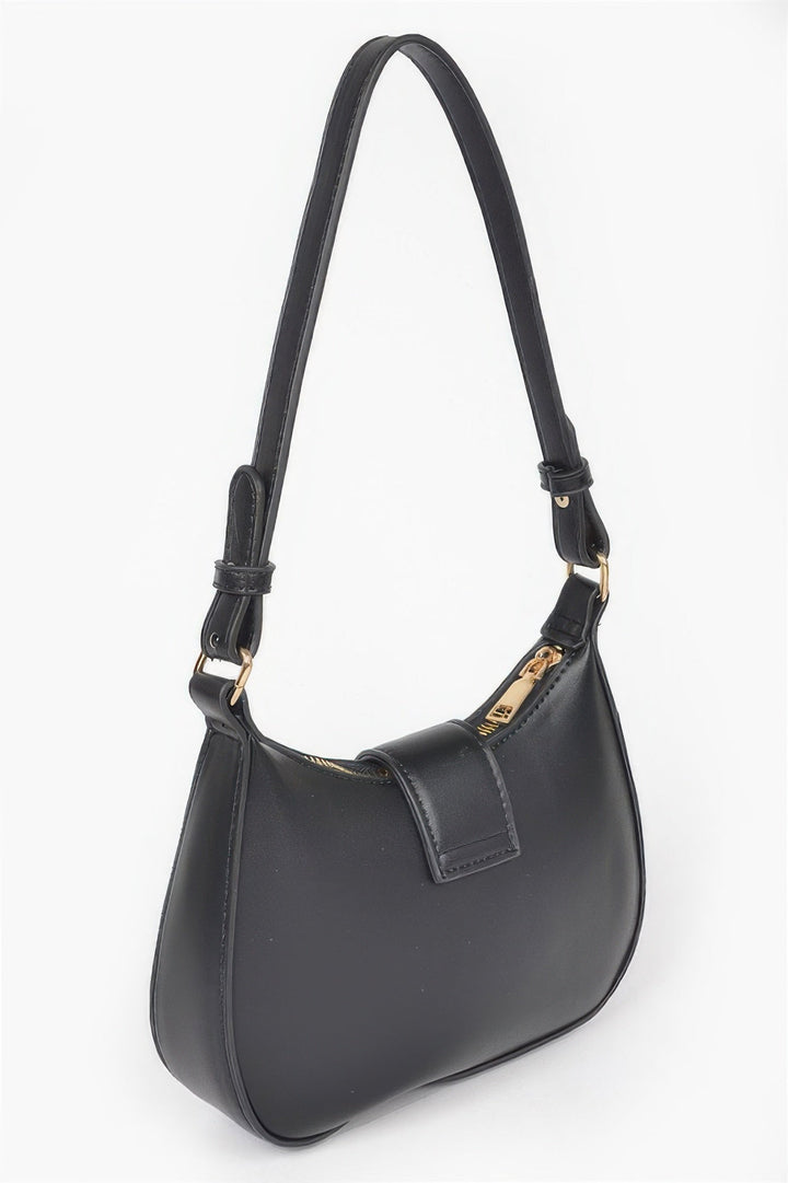 HANDBAG NOLITA Vegan Leather Small Hobo Metal Ribbon – BYMANYC ® New York