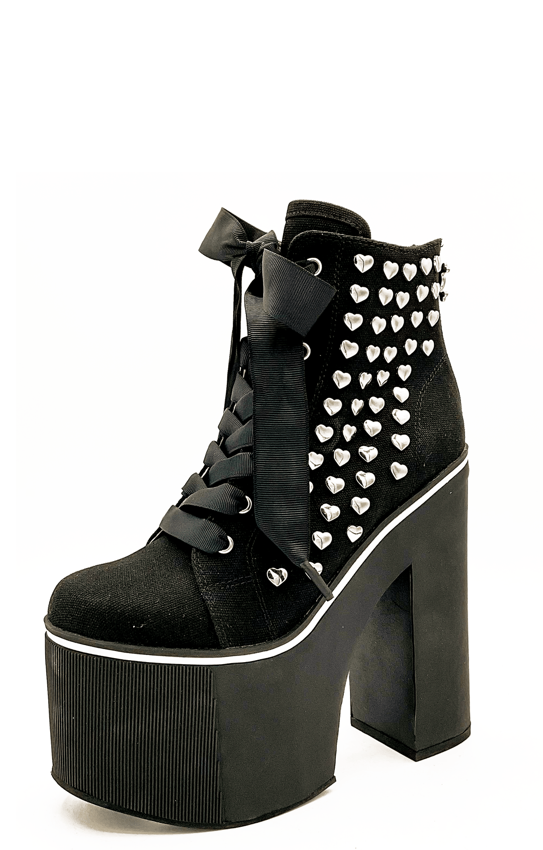 Heartcore Platform Sneaker - Black
